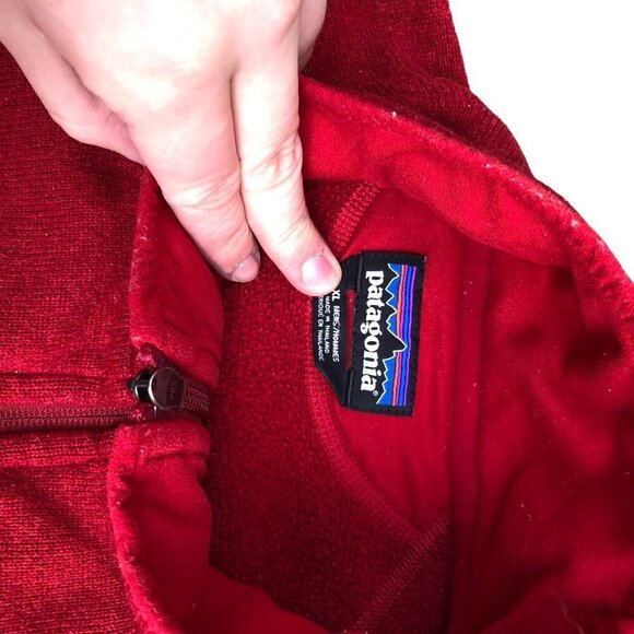 VINTAGE Patagonia Jacket XL Red - Picture 8 of 11